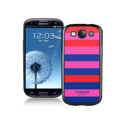 Coach Stripe Multicolor Samsung Galaxy S3 9300 BGQ | Women